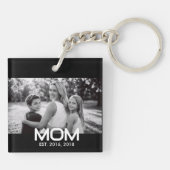 Mom Established Modern Bold Photo キーホルダー (裏面)