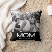 Mom Established Modern Bold Photo クッション (ブランケット)
