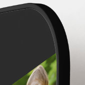 Mom Established Modern Bold Script Black 3 Photo ピックルボールラケット (左詳細)