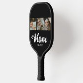 Mom Established Modern Bold Script Black 3 Photo ピックルボールラケット (左)