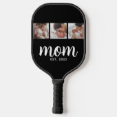 Mom Established Modern Bold Script Black 3 Photo ピックルボールラケット (裏面)