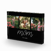 Mom Established Modern Bold Script Black 3 Photo  フォトブロック (右)