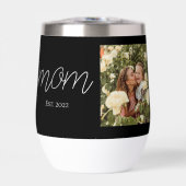 Mom Established Modern Bold Script Black Photo (正面)