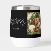 Mom Established Modern Bold Script Black Photo (背面)