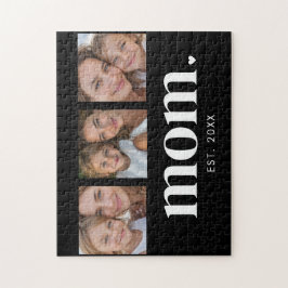 Mom Established Modern Minimal 3 Photo ジグソーパズル