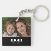 Mom Established Modern Minimal Photo キーホルダー (裏面)