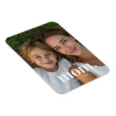 Mom Established Modern Minimal Photo マグネット (右側)