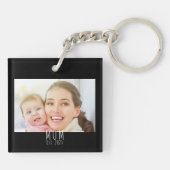 Mom Established Modern Photo Acrylic Keychain キーホルダー (裏面)