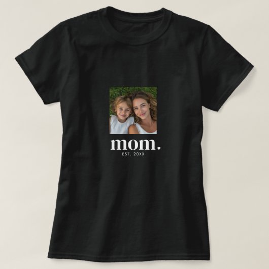 Mom Established Modern Photo Tシャツ (デザイン正面)