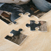 Mom Established Modern Script 3 Photo ジグソーパズル (側面)