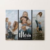 Mom Established Modern Script 3 Photo ジグソーパズル (横)