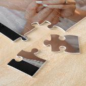 Mom Established Modern Script 3 Photo ジグソーパズル (側面)