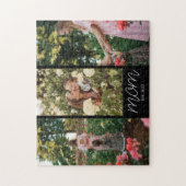 Mom Established Modern Script 3 Photo ジグソーパズル (縦)