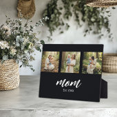 Mom Established Modern Script 3 Photo フォトプラーク