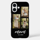 Mom Established Modern Script 3 Photo Case-Mate iPhoneケース (裏面)