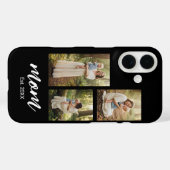 Mom Established Modern Script 3 Photo Case-Mate iPhoneケース (裏面 (横))
