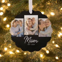 Mom Established Modern Script Black 3 Photo