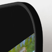 Mom Established Modern Script Black 3 Photo ピックルボールラケット (左詳細)