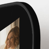 Mom Established Modern Script Black 3 Photo ピックルボールラケット (左詳細)