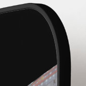 Mom Established Modern Script Black 3 Photo ピックルボールラケット (左詳細)