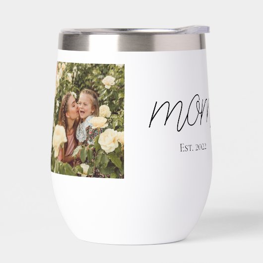 Mom Established Modern Script Photo (左面)