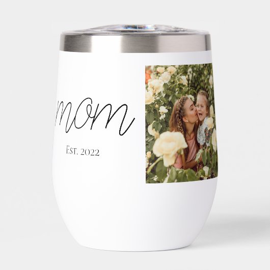 Mom Established Modern Script Photo (正面)