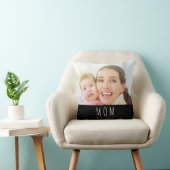 Mom Established Modern Script Photo  クッション (椅子)