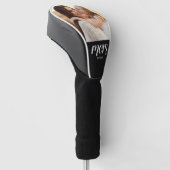 Mom Established Modern Script Photo ゴルフヘッドカバー (アングル)