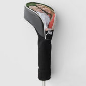 Mom Established Modern Script Photo ゴルフヘッドカバー (アングル)