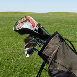 Mom Established Modern Script Photo ゴルフヘッドカバー