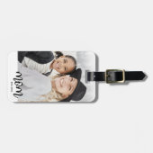 Mom Established Mother's Day Gift ラゲッジタグ (正面横)