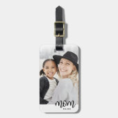 Mom Established Mother's Day Gift ラゲッジタグ (正面縦)