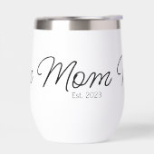 Mom Established New Mom スクリプトフォントギフト (左面)
