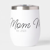 Mom Established New Mom スクリプトフォントギフト (正面)