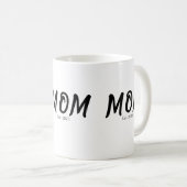 Mom Established New Mom Gift コーヒーマグカップ (正面右)