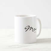 Mom Established New Mom Gift コーヒーマグカップ (正面右)