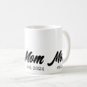 Mom Established New Mom Gift コーヒーマグカップ (正面右)