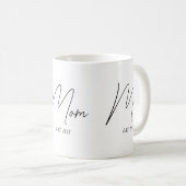 Mom Established New Mom Gift  コーヒーマグカップ (正面右)