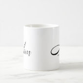 Mom Established New Mom Gift  コーヒーマグカップ (中央)