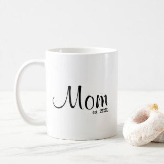 Mom Established New Mom Gift コーヒーマグカップ