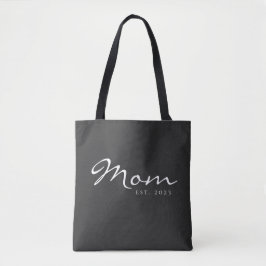 Mom Established New Mom Gift トートバッグ