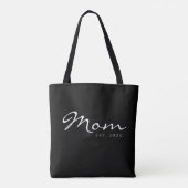 Mom Established New Mom Gift トートバッグ (裏面)