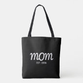 Mom Established New Mom Gift トートバッグ (裏面)