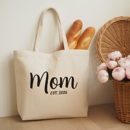 Mom Established New Mom Gift トートバッグ