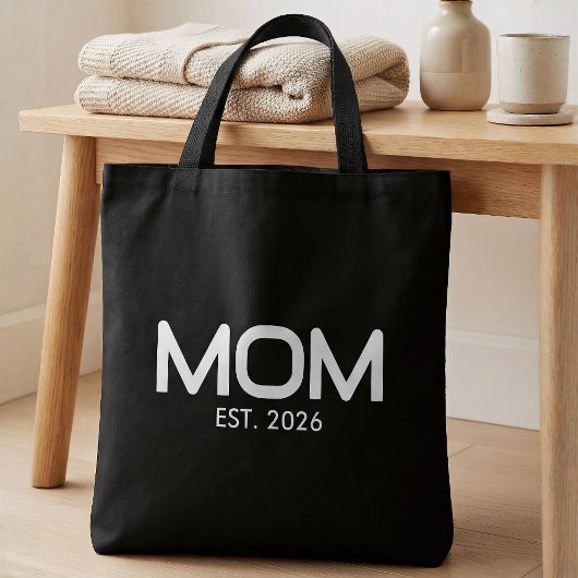 Mom Established New Mom Gift トートバッグ
