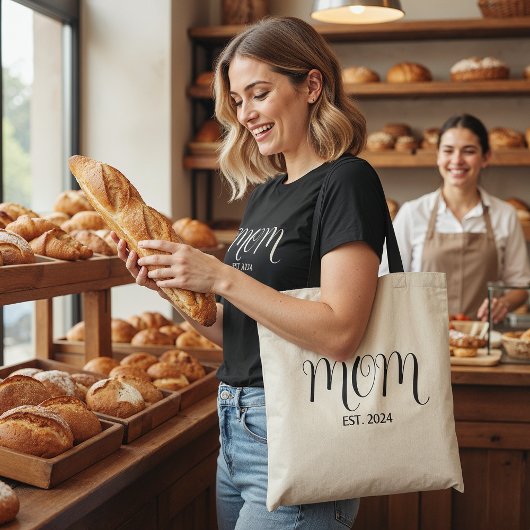 Mom Established New Mom Gift  トートバッグ