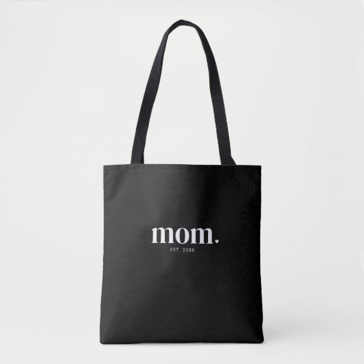 Mom Established New Mom Gift トートバッグ (正面)
