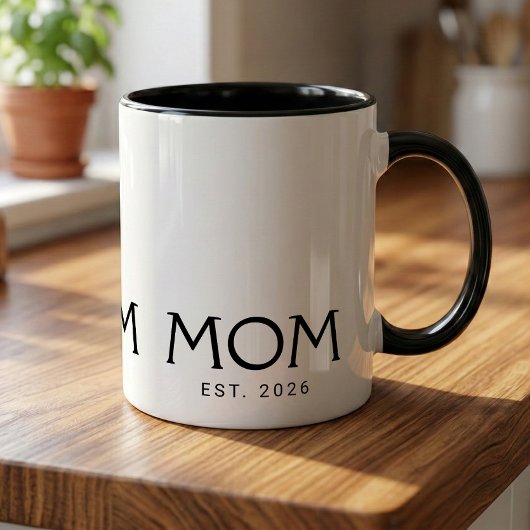 Mom Established New Mom Gift マグカップ