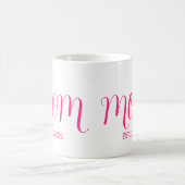 Mom Established New Mom Gift Coffee Mug コーヒーマグカップ (中央)