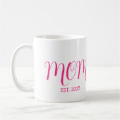 Mom Established New Mom Gift Coffee Mug コーヒーマグカップ (左)